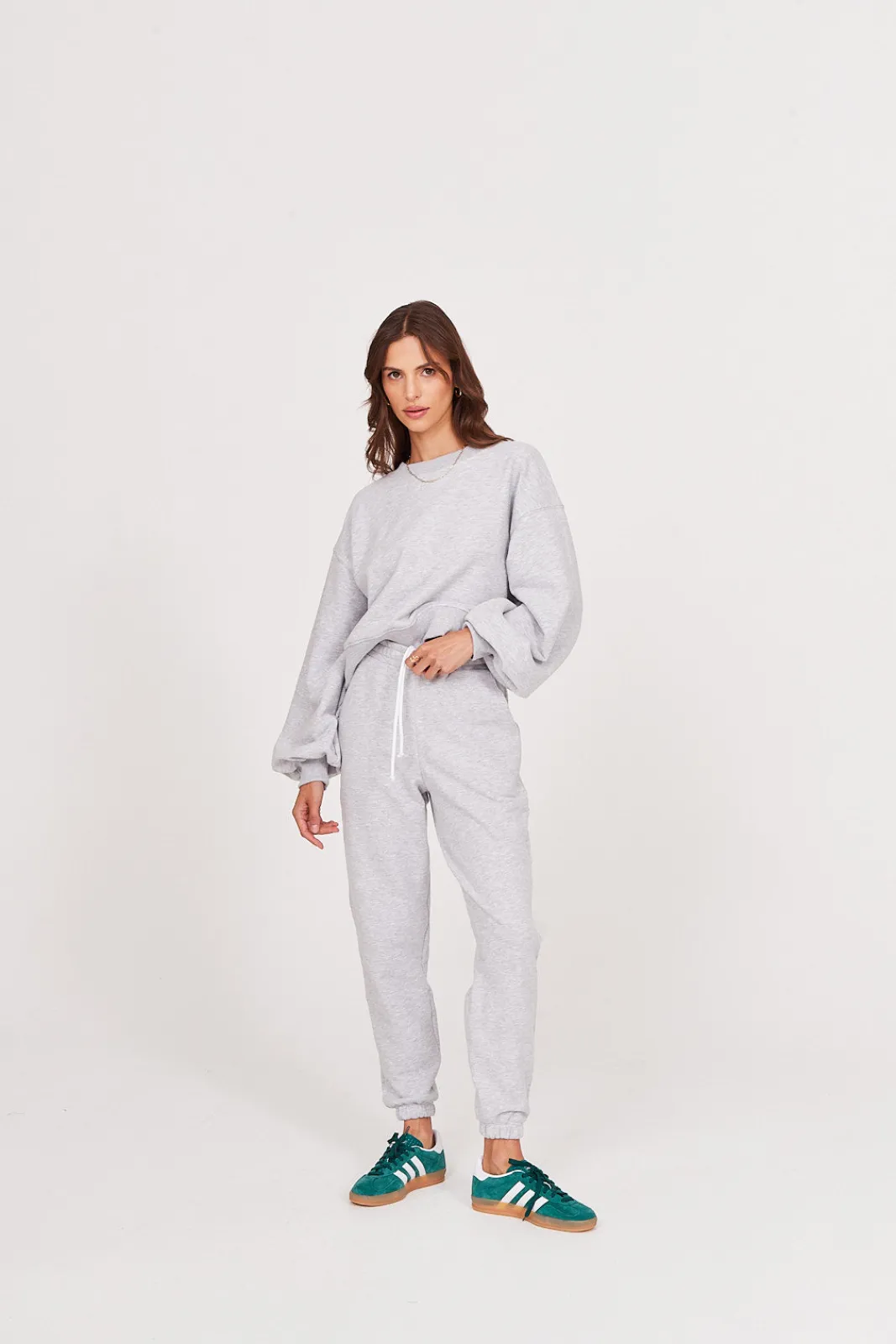 TALYA Spodnie Dresowe^Spodnie dresowe light grey melange