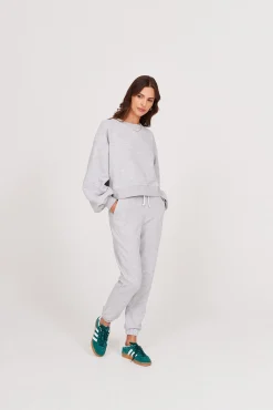 TALYA Spodnie Dresowe^Spodnie dresowe light grey melange