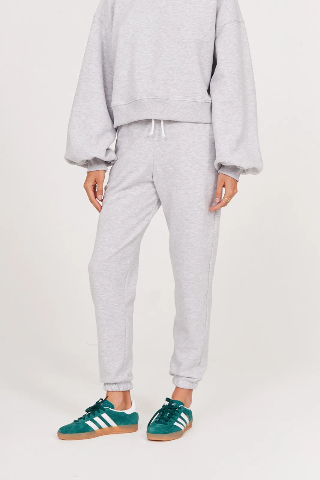 TALYA Spodnie Dresowe^Spodnie dresowe light grey melange