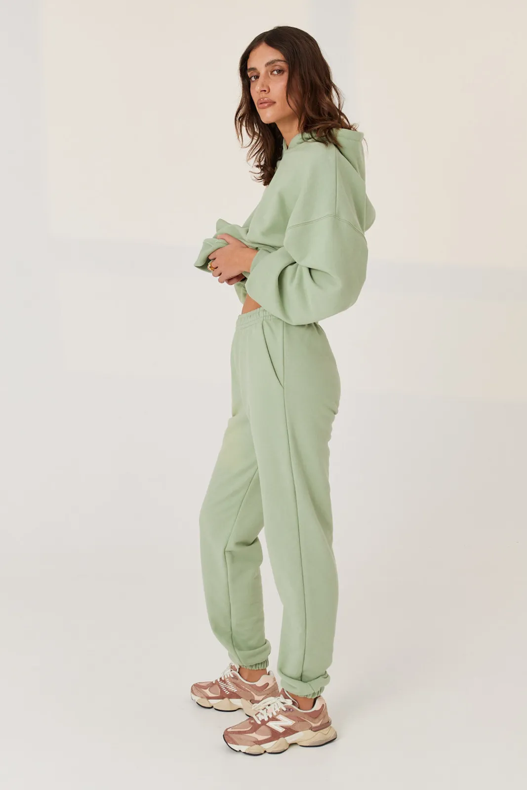 TALYA Spodnie Dresowe^Spodnie dresowe pistachio ice cream