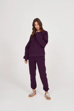 TALYA Spodnie Dresowe^Spodnie dresowe plum