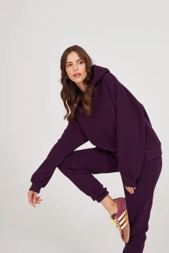 TALYA Spodnie Dresowe^Spodnie dresowe plum