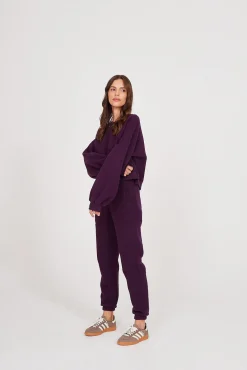 TALYA Spodnie Dresowe^Spodnie dresowe plum
