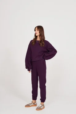 TALYA Spodnie Dresowe^Spodnie dresowe plum