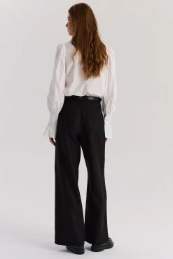 TALYA Spodnie^Spodnie Jackson wool black