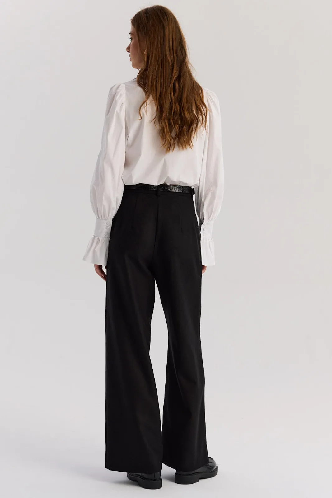 TALYA Spodnie^Spodnie Jackson wool black
