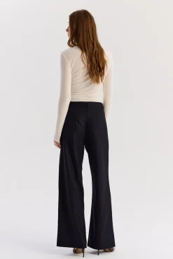 TALYA Spodnie^Spodnie Jackson wool navy