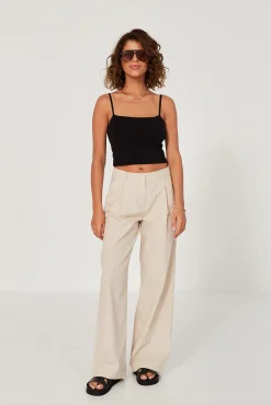 TALYA Spodnie^Spodnie Logan beige