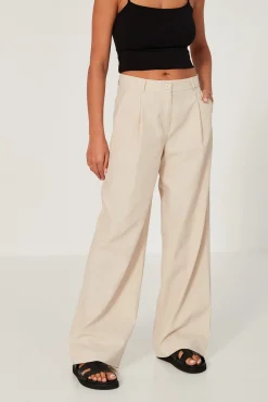 TALYA Spodnie^Spodnie Logan beige