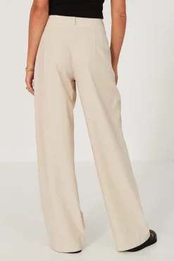 TALYA Spodnie^Spodnie Logan beige