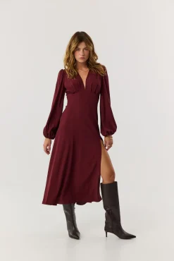 TALYA Sukienki^Sukienka Lea burgundy