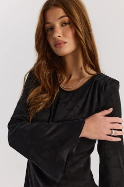 TALYA Sukienki^Sukienka Molly jacquard black