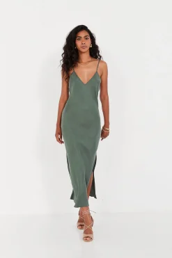 TALYA Sukienki^Sukienka Selena smoky green