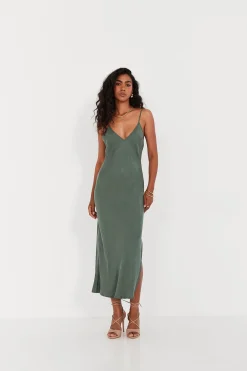 TALYA Sukienki^Sukienka Selena smoky green