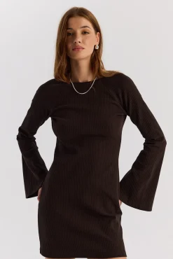 TALYA Sukienki^Sukienka Sharon short dark chocolate