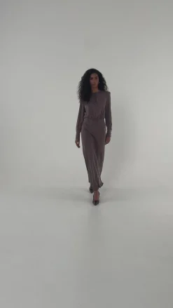 TALYA Sukienki^Sukienka Tiffany taupe