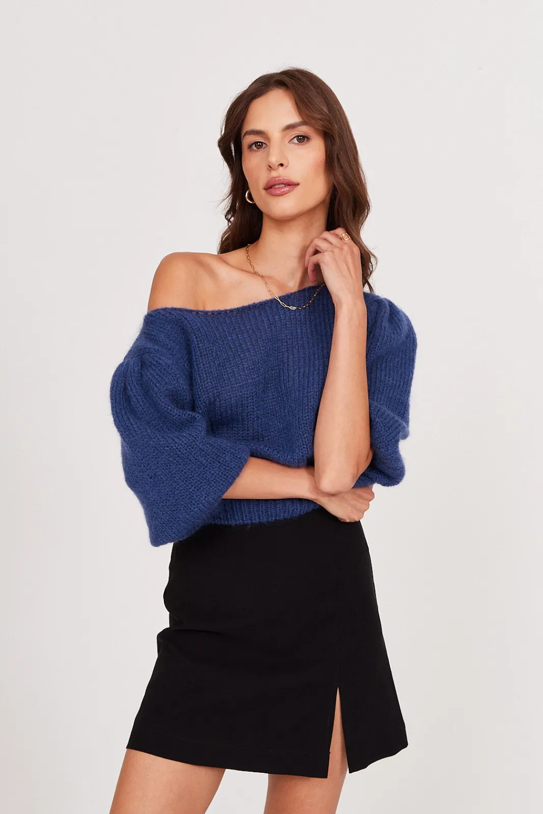 TALYA Swetry^Sweter Gwen blue