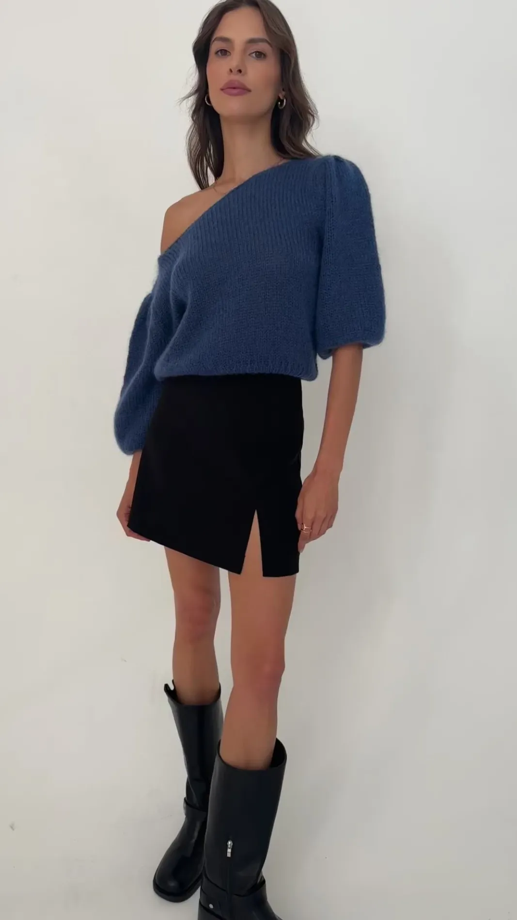 TALYA Swetry^Sweter Gwen blue