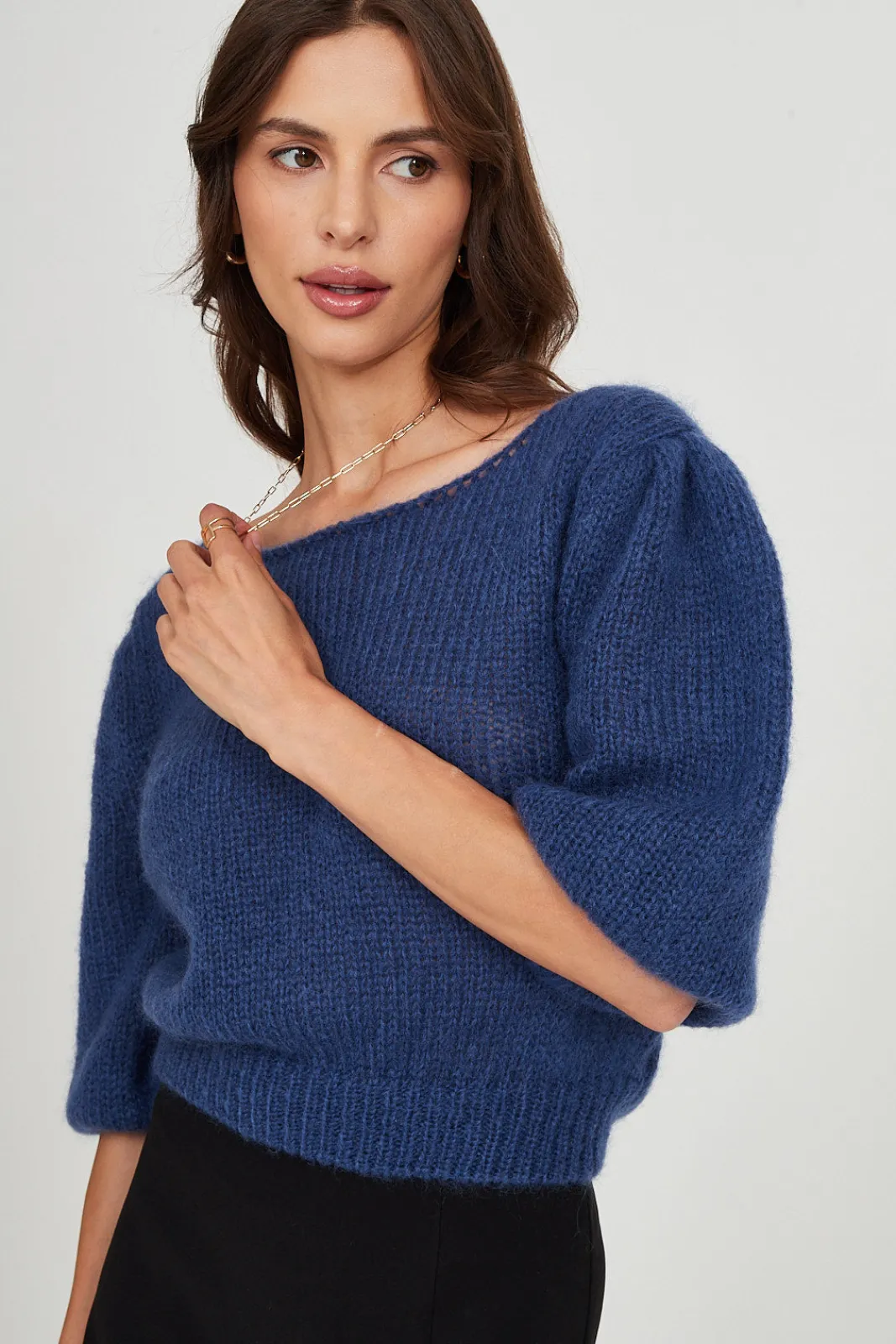 TALYA Swetry^Sweter Gwen blue