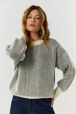TALYA Swetry^Sweter Kelly khaki