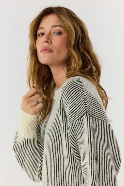 TALYA Swetry^Sweter Kelly khaki