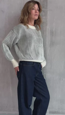 TALYA Swetry^Sweter Kelly khaki