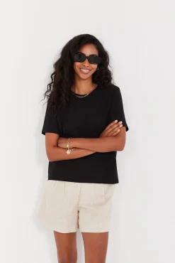 TALYA T-Shirty^T-shirt Tony black