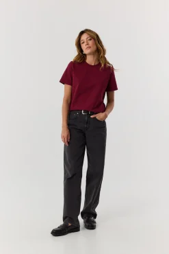 TALYA T-Shirty^T-shirt Tony burgundy