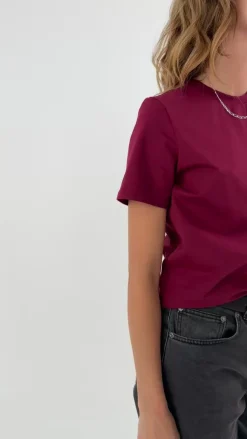 TALYA T-Shirty^T-shirt Tony burgundy