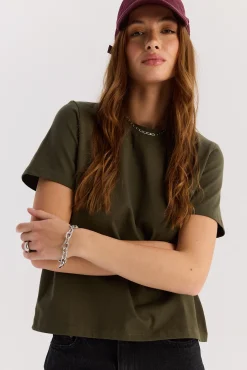 TALYA T-Shirty^T-shirt Tony khaki