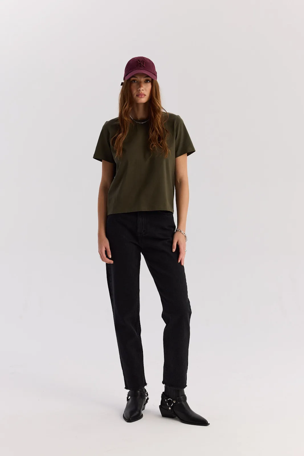 TALYA T-Shirty^T-shirt Tony khaki