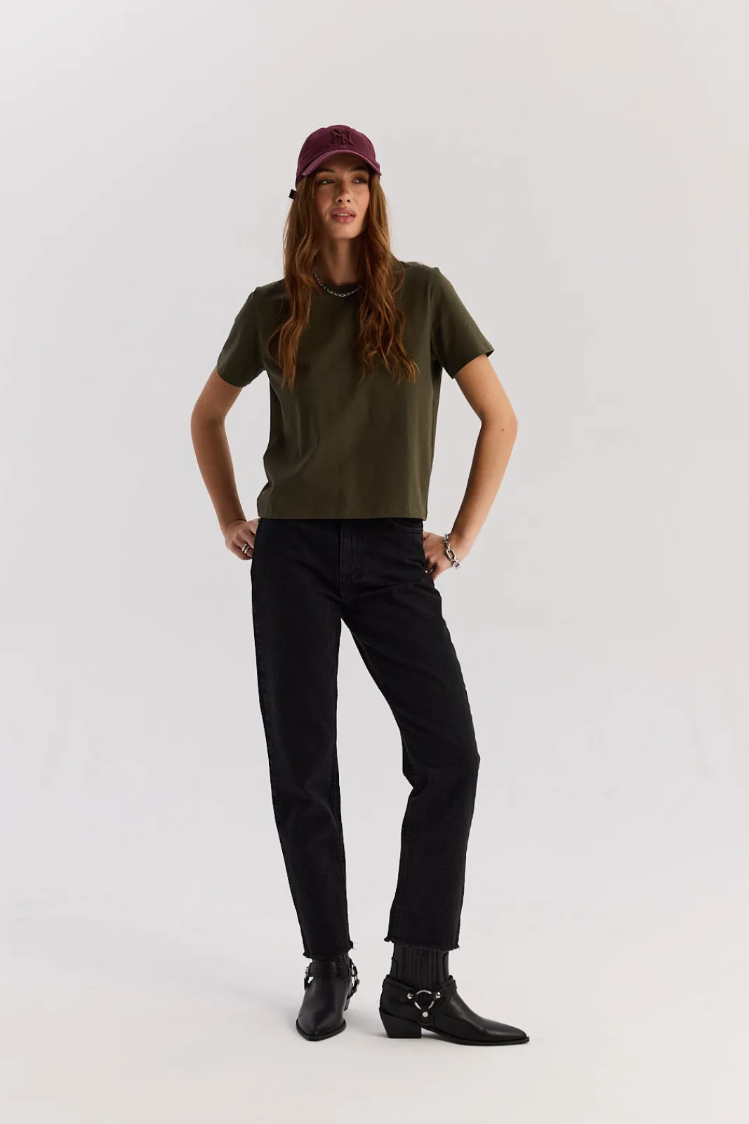 TALYA T-Shirty^T-shirt Tony khaki